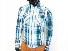 *I Hollister Mens Shirt Tailored Checks size M