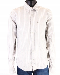 S Abercrombie Fitch Mens Shirt Tailored Stripes XL