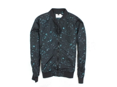 N TopMan Mens Jacket Windrunner Pattern Black L