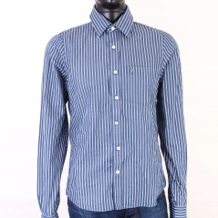 T Abercrombie Fitch Mens Shirt Tailored Stripes L