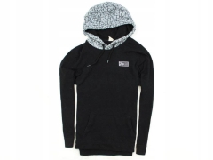 *H Hollister Mens Hoodie Sweatshirt Black Hood S