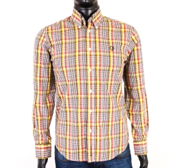 *S Ben Sherman Mens Shirt Tailored Checks S