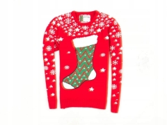 *J Merry Christmas Mens Sweater Red size XS