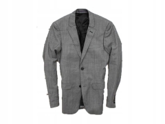 *P TopMan Mens Blazer Tailored Grey size 34