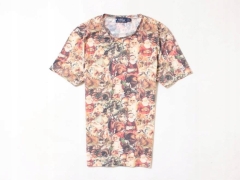 *A TopMan Mens T-shirt Cotton Pattern size S